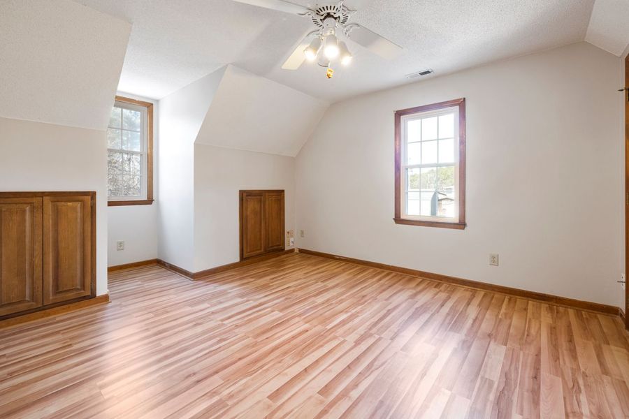 Empty bedroom before redesign